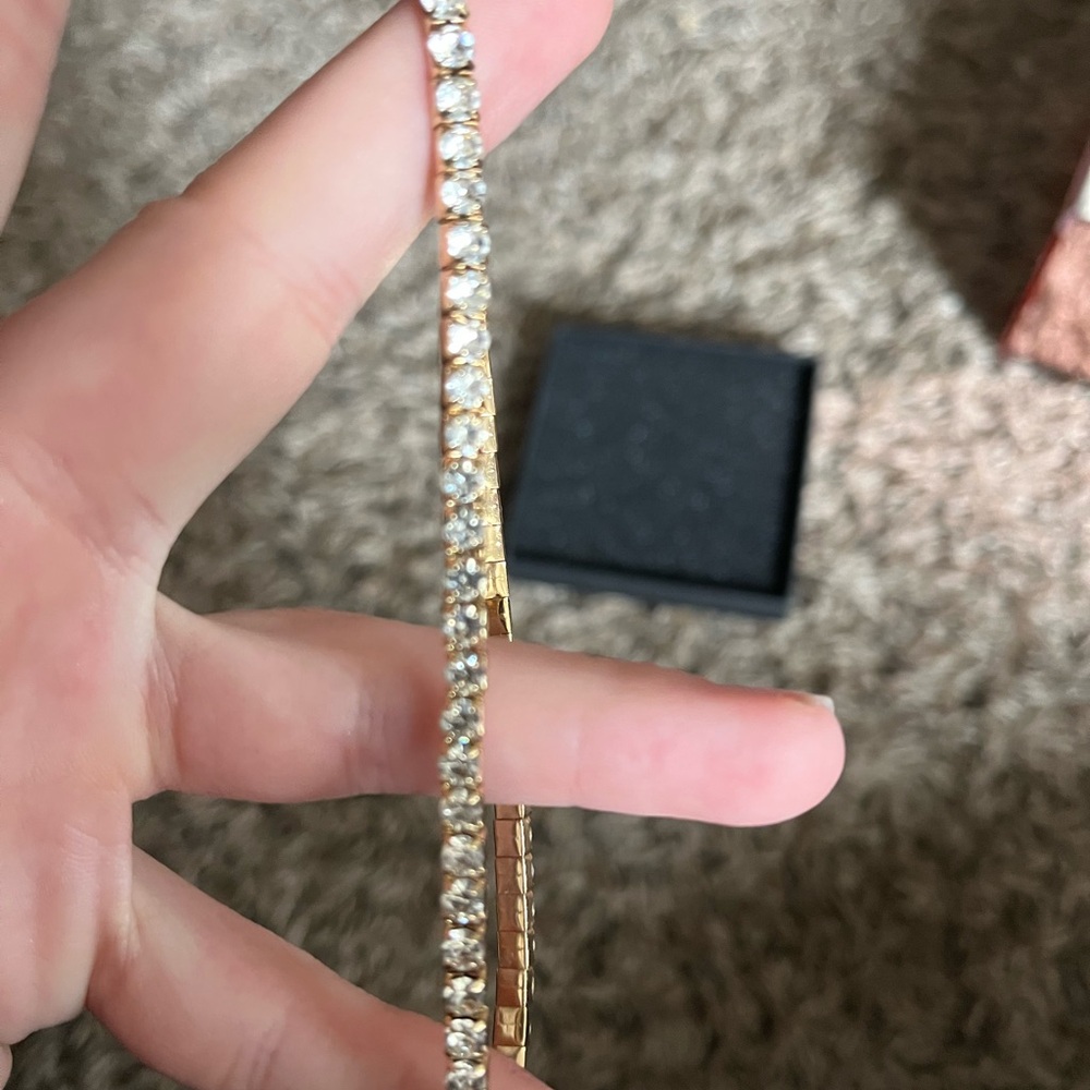Elegant Gold and Silver Bracelet